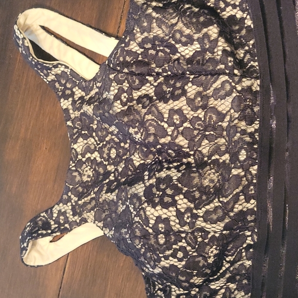 Black Formal Lace Mini Dress - Picture 9 of 17